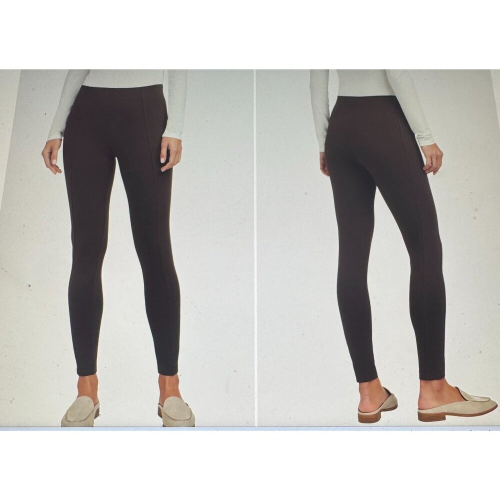 Matty M Womens Burgundy Leggings Size XL - Picture 4 of 6